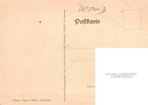 Liederkarte Die Lippischen Schützen Detmold – Bild 2