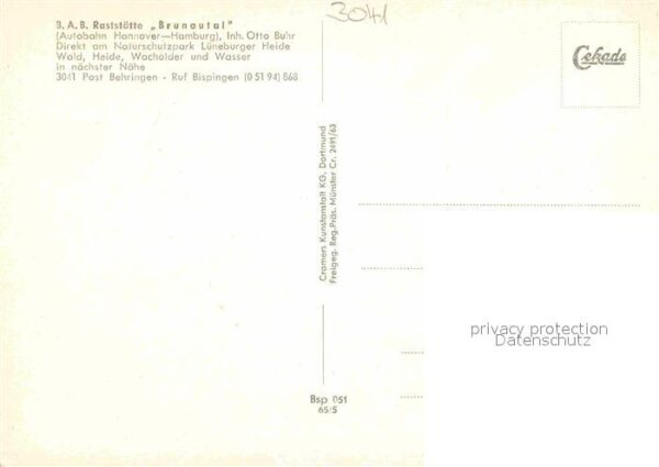 Autobahn B.A.B. Raststätte Brunautal Fliegeraufn – Bild 2