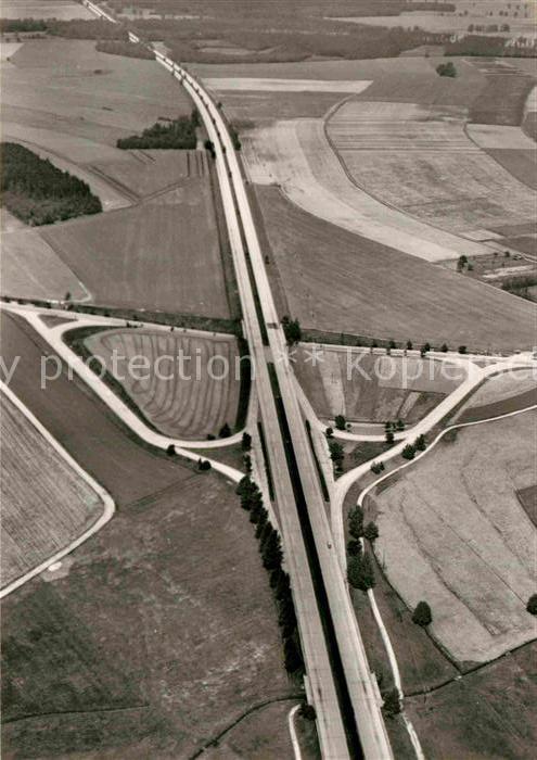 Autobahn Autobahnkreuz Thiendorf Fliegeraufnahme