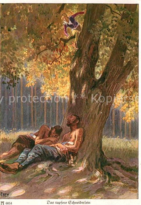 Maerchen Sagen Das tapfere Schneiderlein Paul Hey F.A.