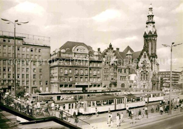 Strassenbahn Leipzig Tröndlinring