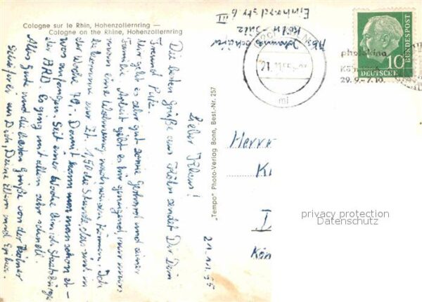 Strassenbahn Köln am Rhein Hohenzollernring – Bild 2