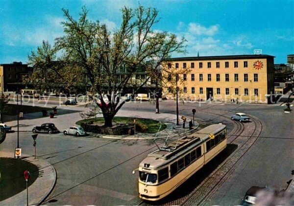 Strassenbahn Ludwigshafen Platz am Bahnhof
