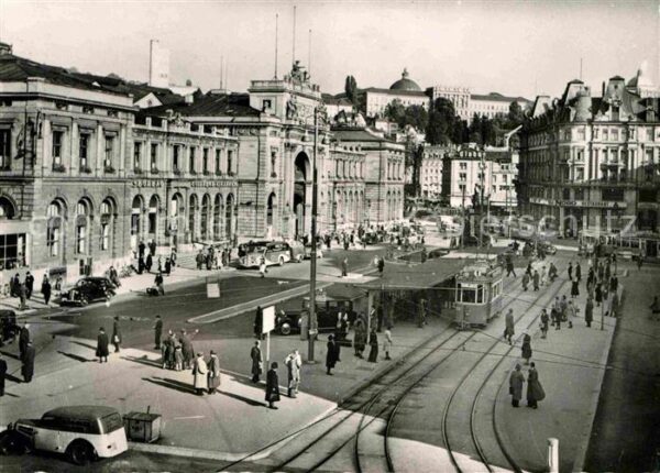 Strassenbahn Zürich Hauptbahnhof