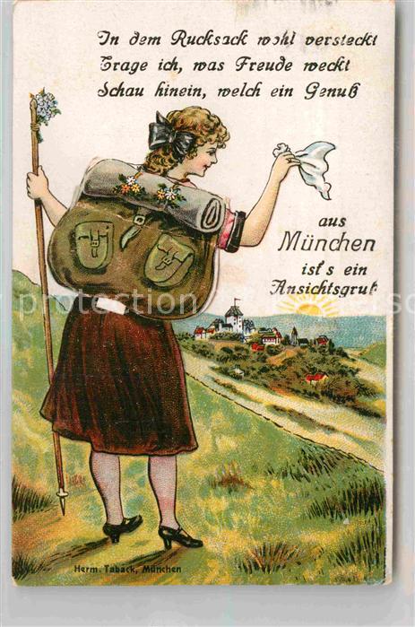 Wandern Gedicht München