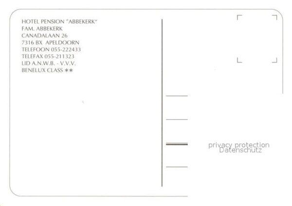 Apeldoorn Hotel Pension Abbekerk – Bild 2