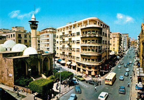 Beirut Moschee Emir Mansour Rue Weygand
