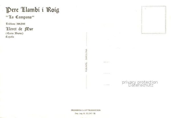 Lloret de Mar La Campana Pedro – Bild 2