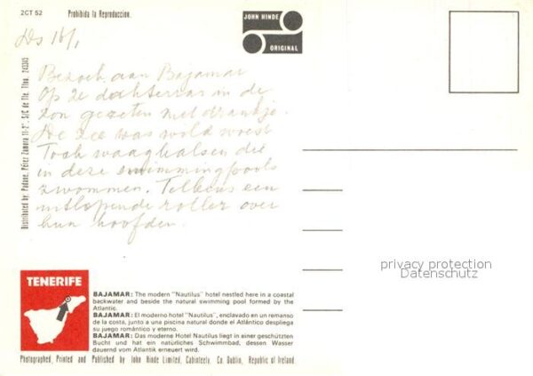 Bajamar Tenerife Hotel Nautilus – Bild 2