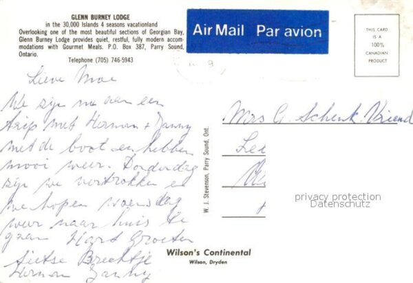 Parry Sound Glenn Burney Lodge – Bild 2