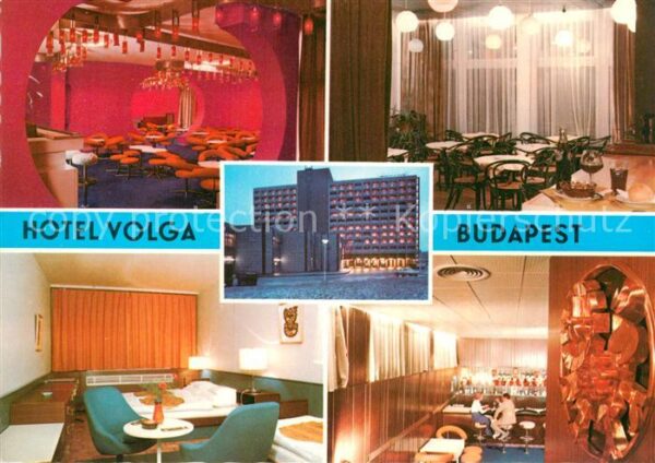 Budapest Hotel Volga Zimmer Lobby Bar