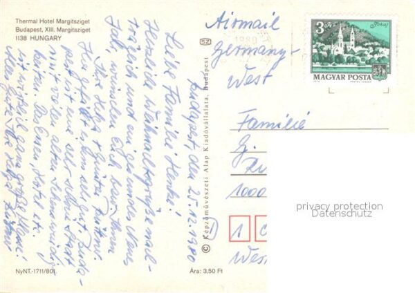 Budapest Thermal Hotel Margitsziget – Bild 2