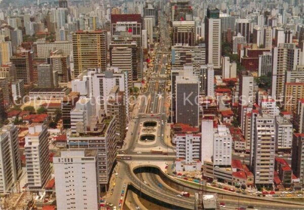 São Paulo Fliegeraufnahme