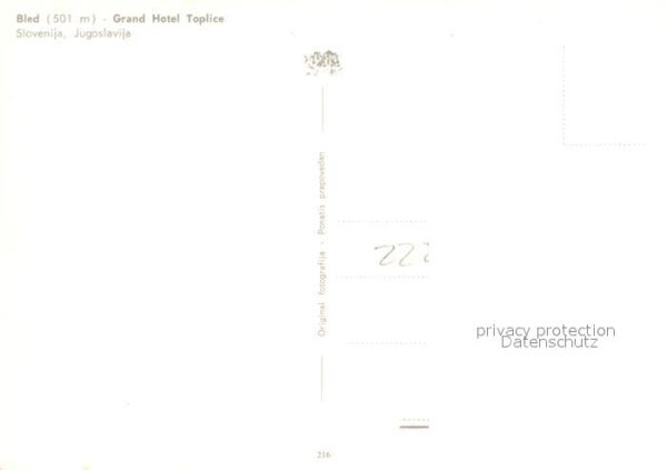 Bled Grand Hotel Toplice – Bild 2