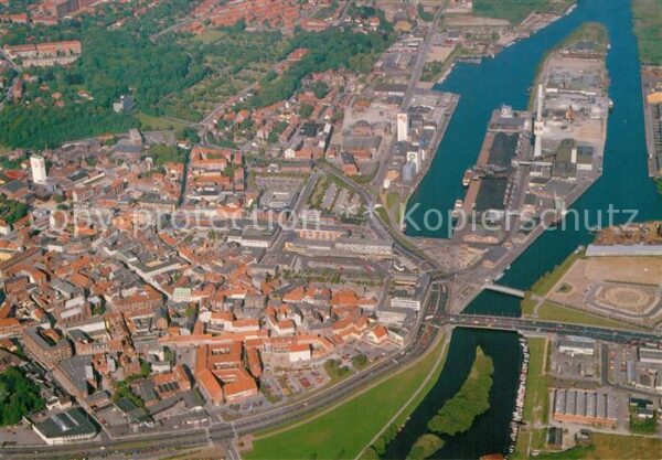 Randers Fliegeraufnahme