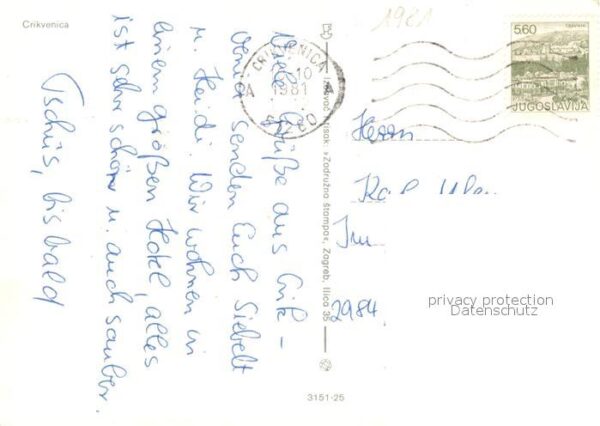 Crikvenica Kroatien Fliegeraufnahme – Bild 2