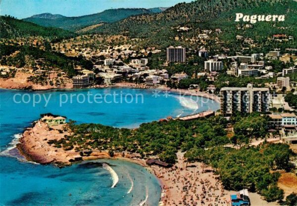 Paguera Mallorca Islas Baleares Fliegeraufnahme