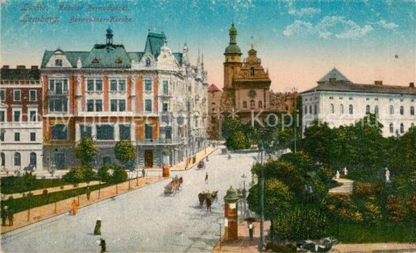 Lwow Lemberg Lviv Bernadiner-Kirche