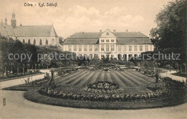 Oliva Westpreussen Danzig Gdansk Schloss