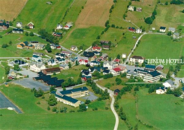 Norwegen Norge Fliegeraufnahme Hafslo Eikum Hotel