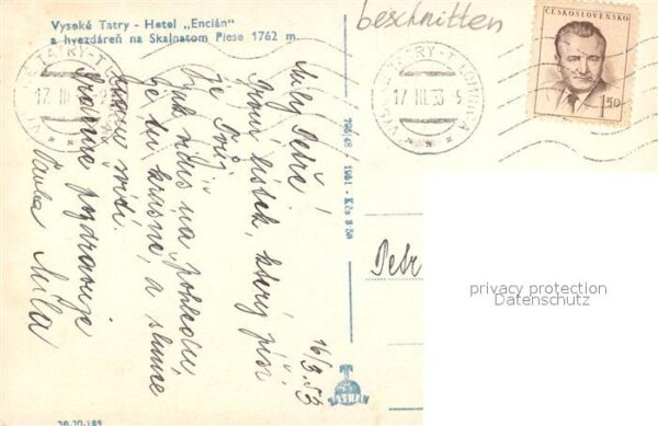 Tatry Vysoke Gebirge Hotel Encian Winteraufnahme – Bild 2