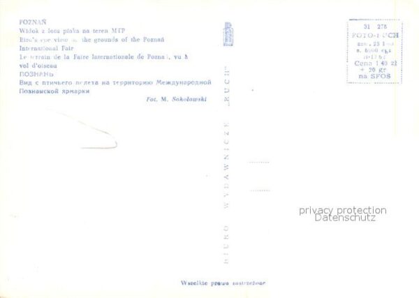 Poznan Posen Fliegeraufnahme – Bild 2