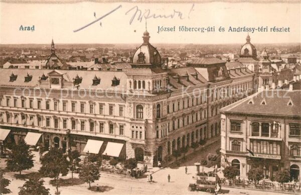 Arad Jozsef föherceg-uti es Adrasy-tér