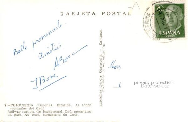 Puigcerda Estacion Al fondo montanas del Cadi – Bild 2
