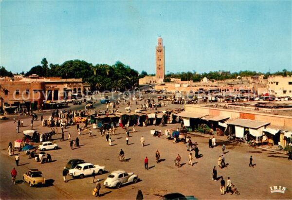 Marrakech Marrakesch Place Djemaa el Fna