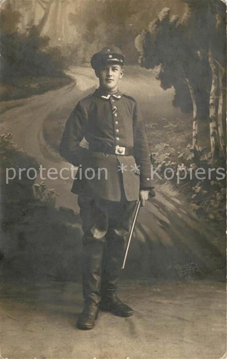 Militaria Deutschland WK1 Uniform Schlagstock