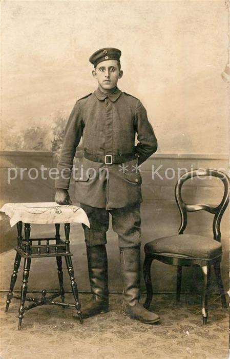 Militaria Deutschland WK1 Landwehr Uniform Babyface