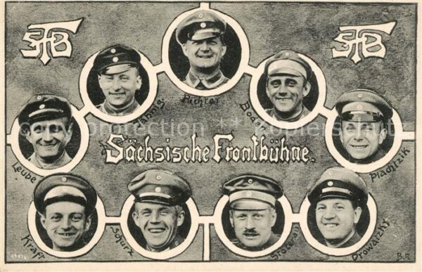 Militaria Deutschland WK1 Generäle Leube Kraft Boden Piachtzik