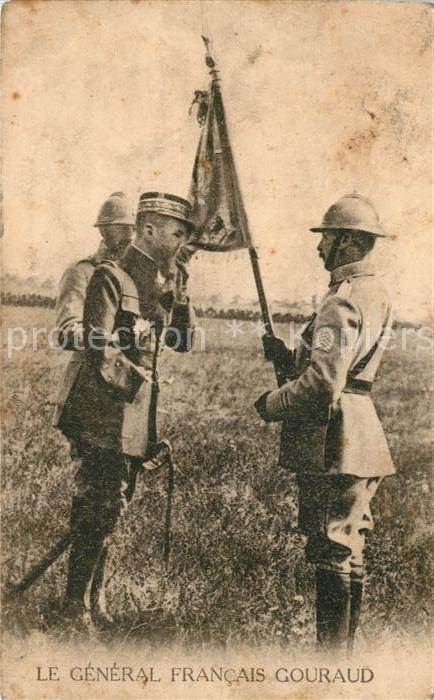 Militaria Frankreich WK1 General Gouraud