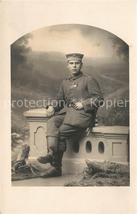 Militaria Deutschland WK1 Landwehr Unifrom Orden