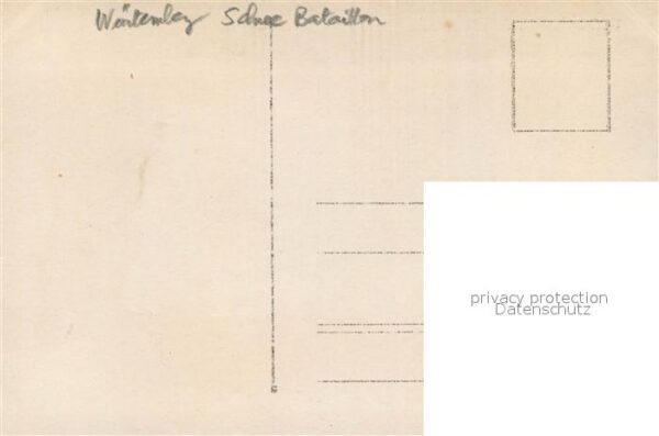 Militaria Deutschland WK1 Schneebataillon Württemberg Regiment He – Bild 2