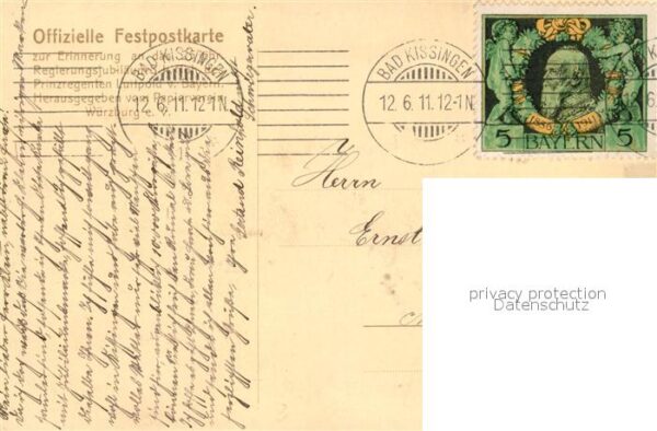 Adel Bayern  Luitpold Prinzregent Bad Kissingen – Bild 2