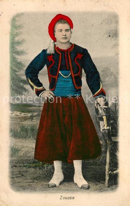 Militaria Frankreich WK1 Zouave Uniform
