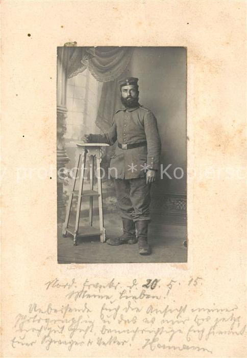 Militaria Deutschland WK1 Landwehr Landsturm Uniform