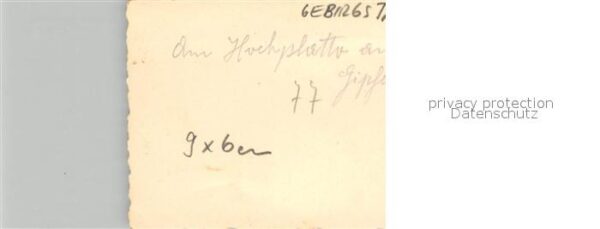 Militaria Deutschland WK2 Gebirgsjäger Foto 9x6 cm – Bild 2