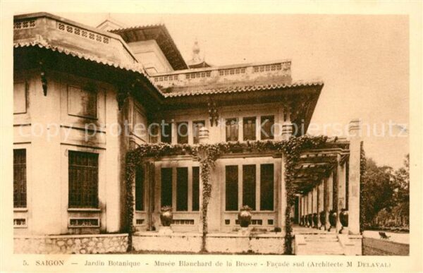 Saigon Jardin Botanique Musee Blanchard de la