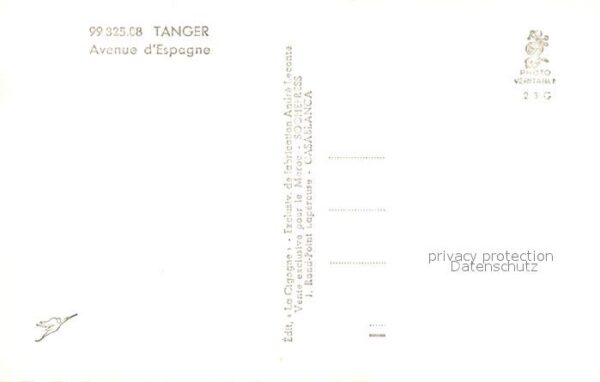 Tanger Tangier Tangiers Avenue d_Espagne – Bild 2