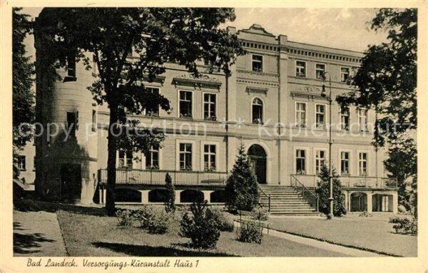Bad Landeck Versorgungs-Kuranstalt Haus 1