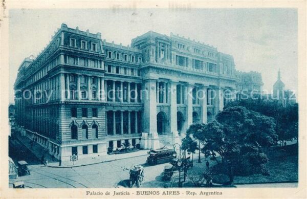 Buenos Aires Palacio de Justicia Justizpalast