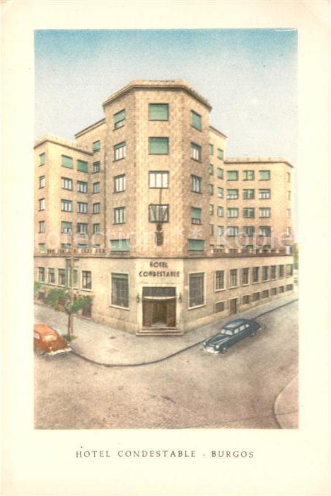 Burgos Hotel Condestable Illustration