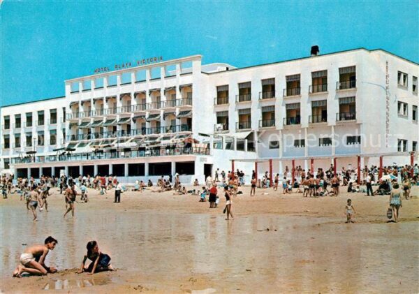 Cadiz Andalucia Hotel Playa Victoria Strand