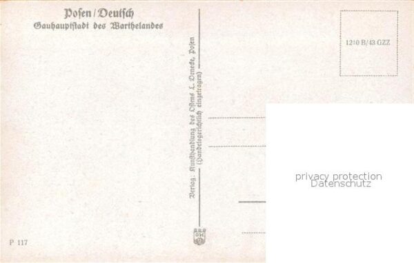 Posen Poznan Schlossfreiheit – Bild 2