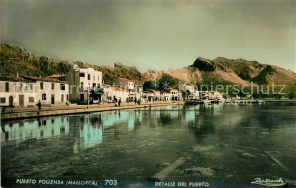 Puerto Pollensa Hafen Uferpanorama