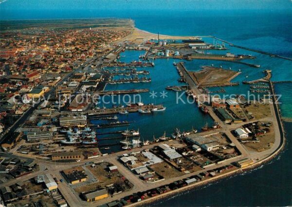Skagen Fliegeraufnahme Hafen