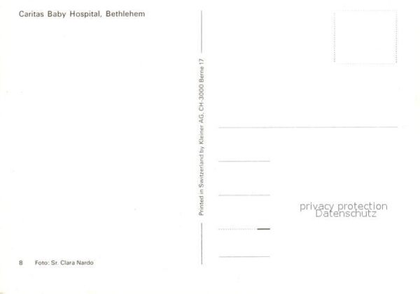 Bethlehem Yerushalayim Fliegeraufnahme Caritas Baby Hospital – Bild 2