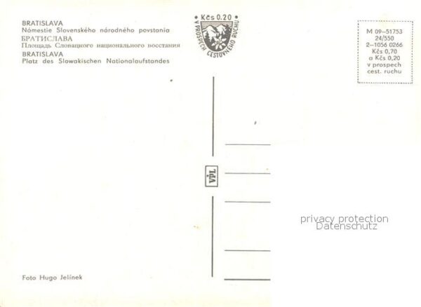 Bratislava Pressburg Pozsony Namestie Slovenskeho narodneho povstani – Bild 2
